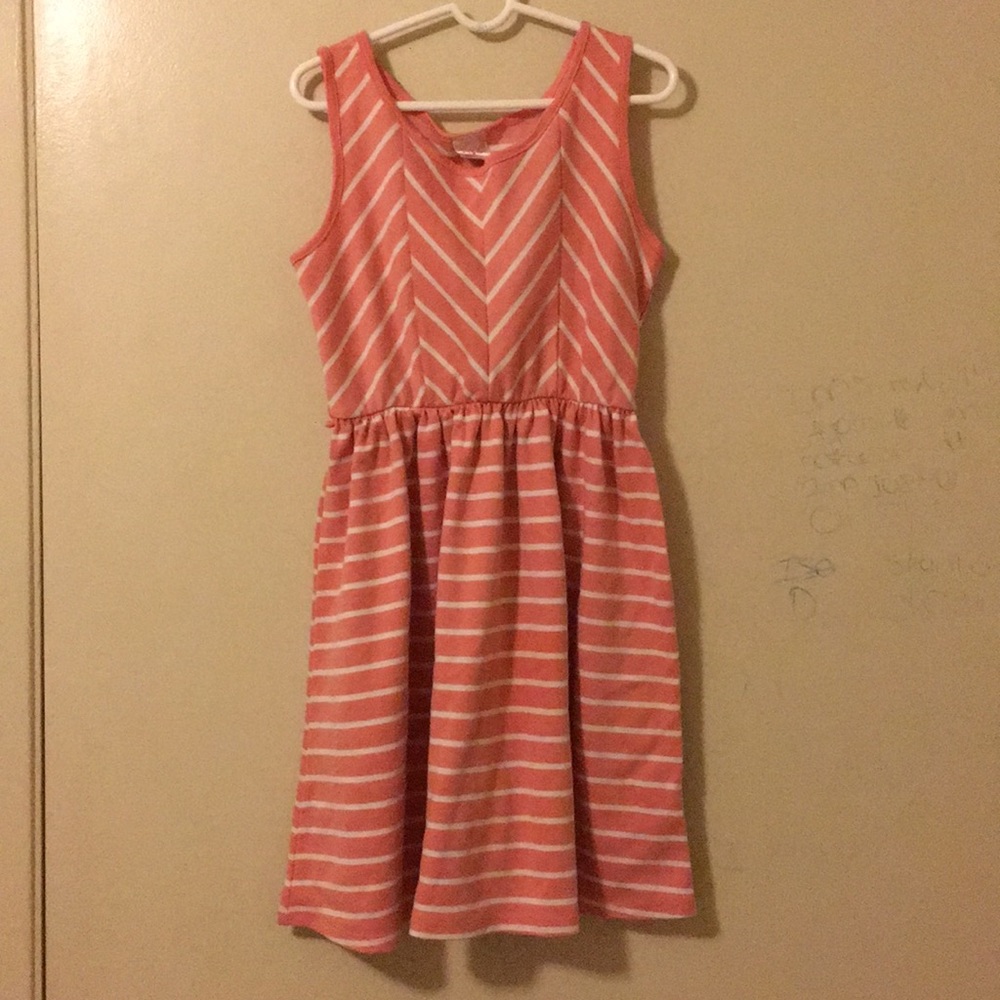 Peach dress